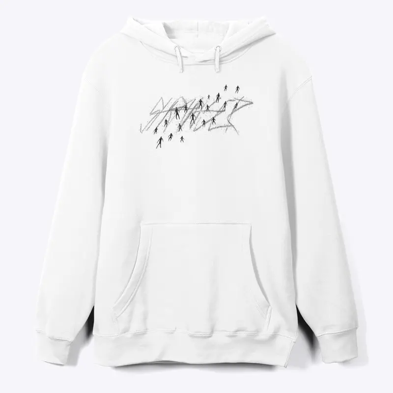 WEAREALLSTRANGER HOODIE (WHITE)